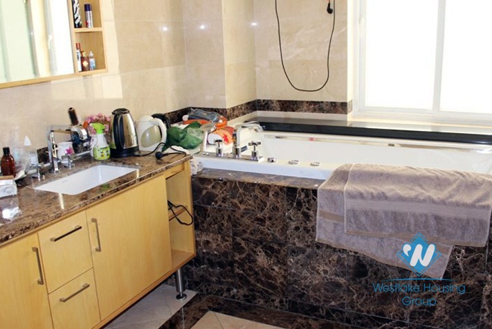 Furnished large villa with 4 bedrooms for rent in Ciputra, Westlake, Tay Ho, Hanoi, Vietnam